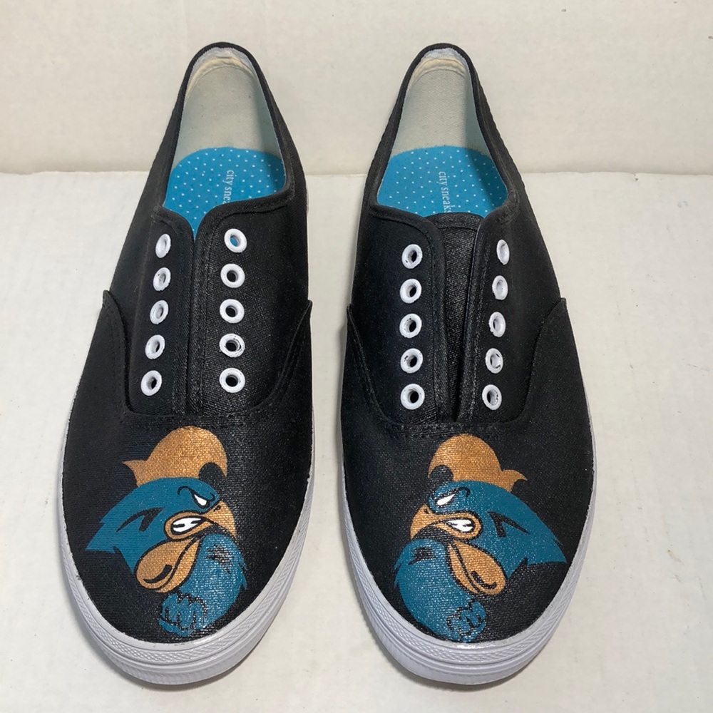 ☀️2/$20 City Sneaks Cartoon Print Sneakers